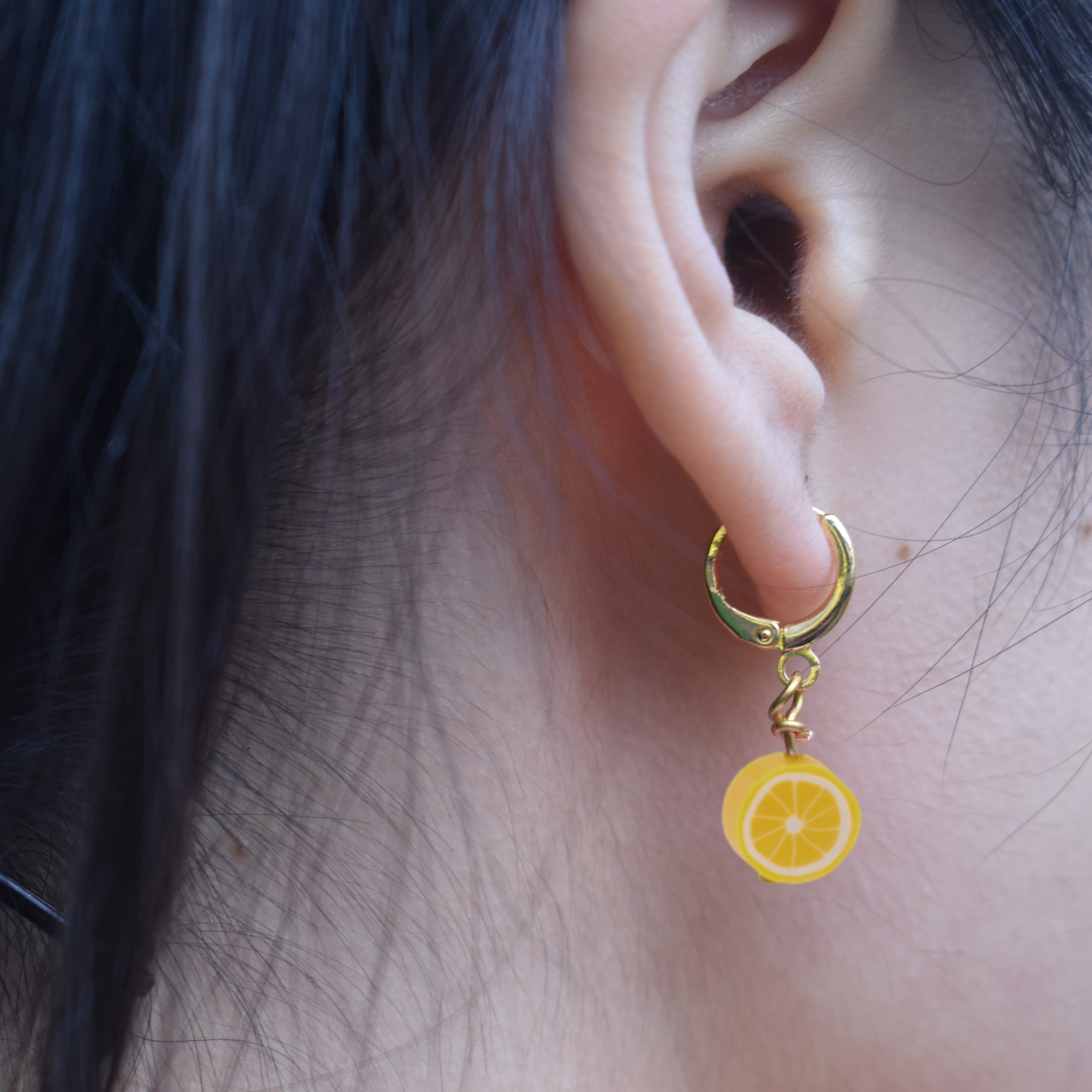 Lemons Earrings | by Ifemi Jewels
