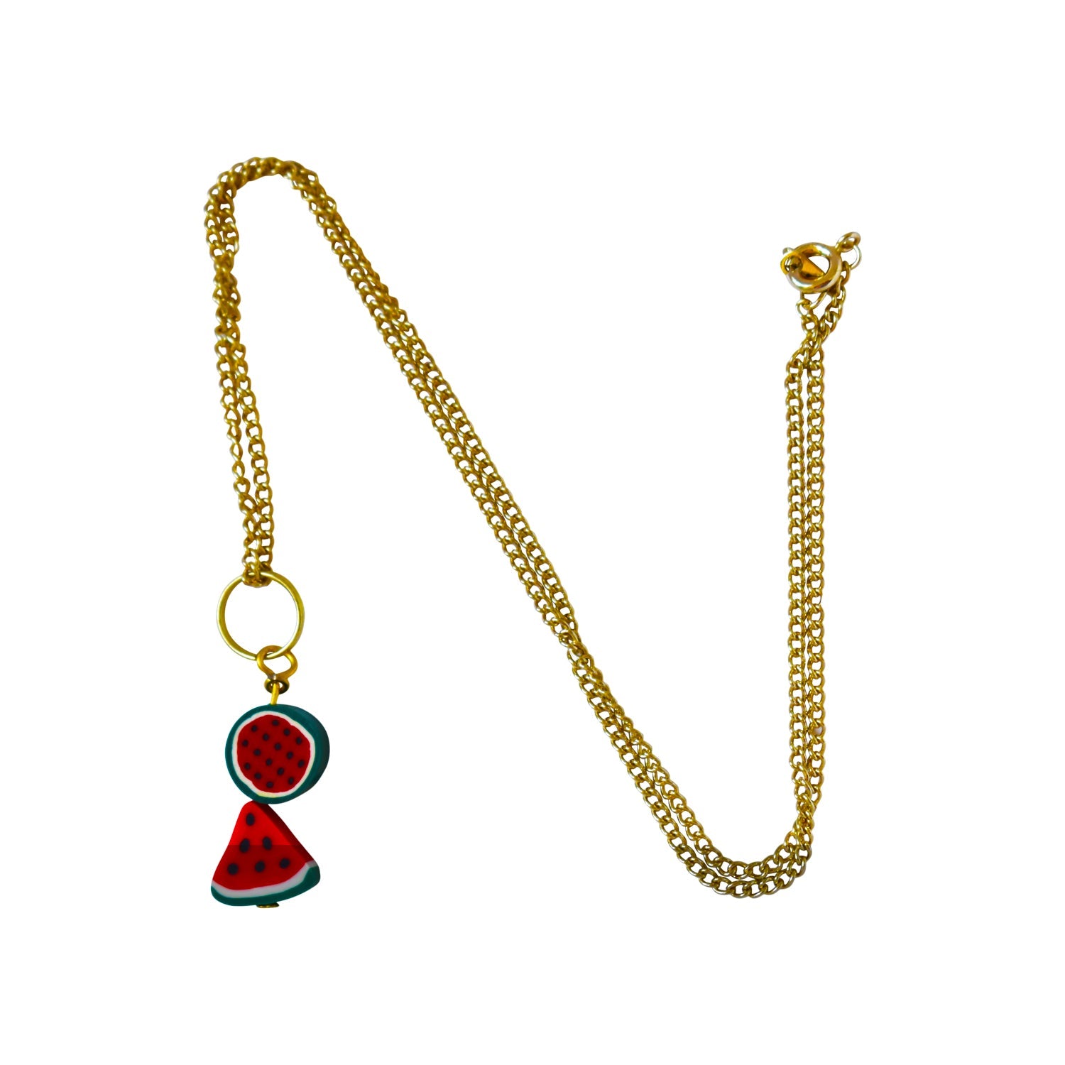 Watermelon pendant necklace | by Ifemi Jewels