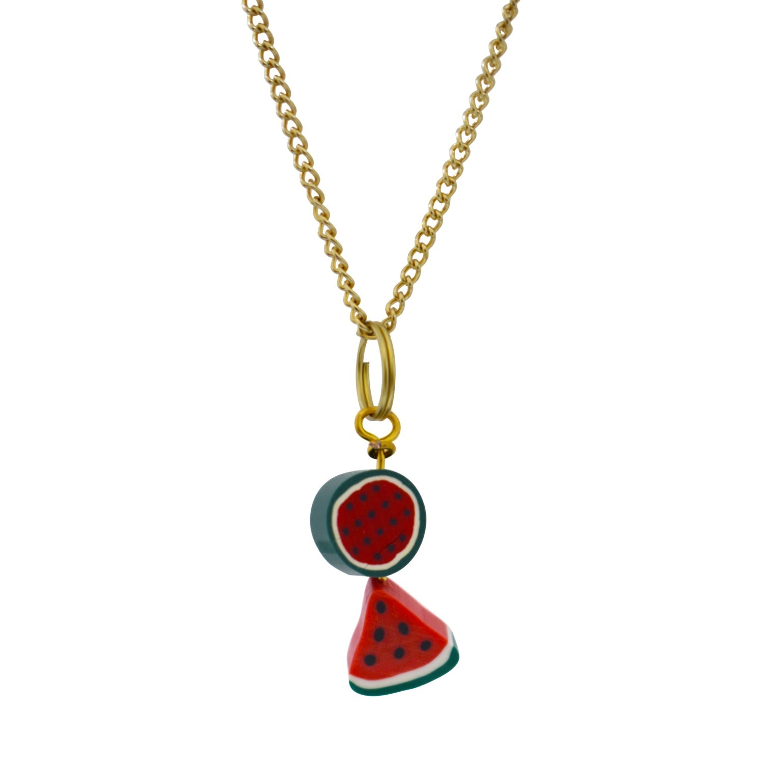 Watermelon pendant necklace | by Ifemi Jewels