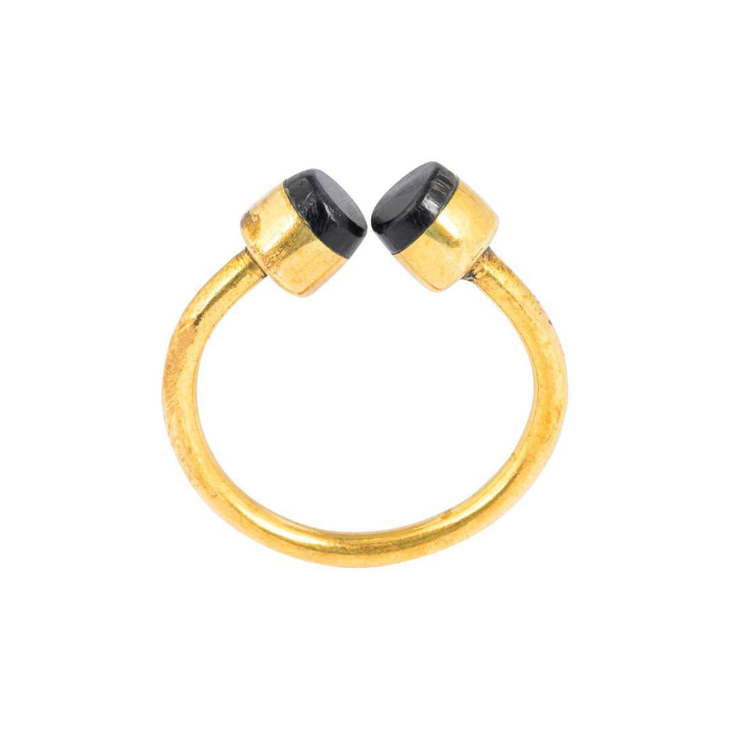 Kushikamana Recycled Brass Adjustable Ring (2 Colours)