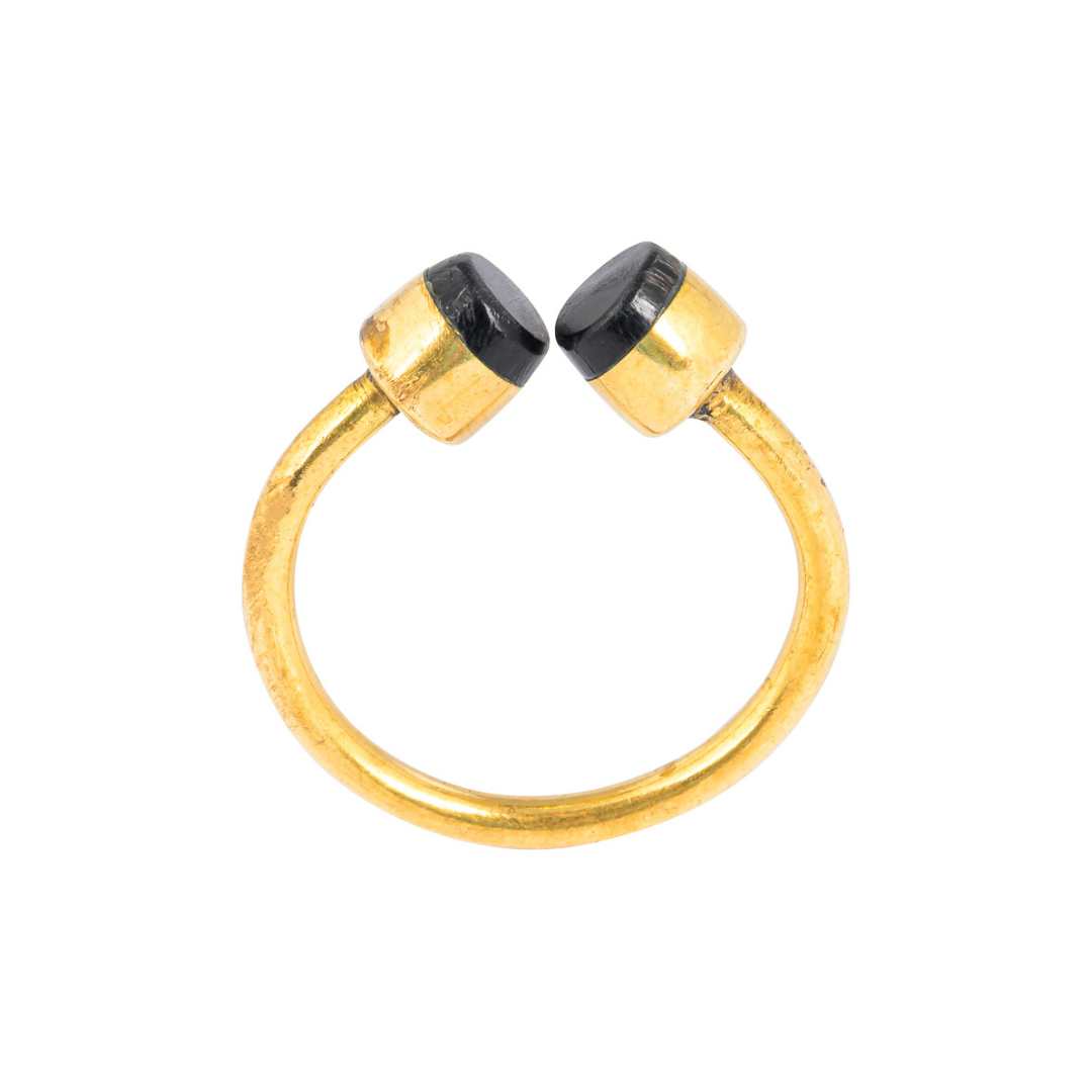 Kushikamana Recycled Brass Adjustable Ring (2 Colours)
